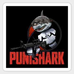 Punishark - red Magnet